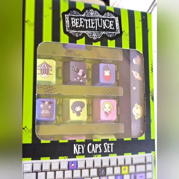 Beetlejuice Computer Key Caps Set for Mechanical Keyboards Interchangeable - Picture 2 of 6